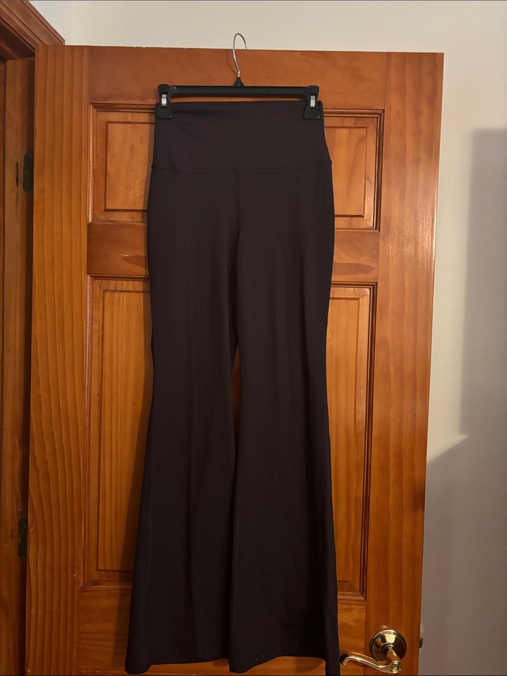 Yogalicious Brown Boot-Cut Flare Pants for Women